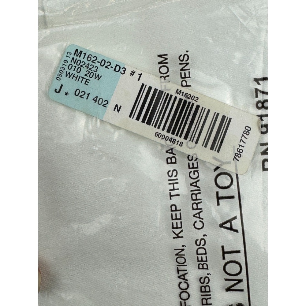 Norm Thompson Women's White Straight Leg Pants Sz 20W New Hidden‎ Elastic Waist - Picture 6 of 9